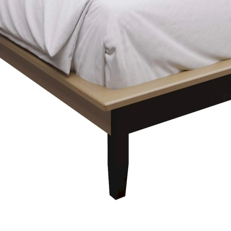 Ensemble de chambre à coucher en bois 3 pièces CraftPorch style milieu du siècle