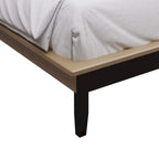 Ensemble de chambre à coucher en bois 3 pièces CraftPorch style milieu du siècle