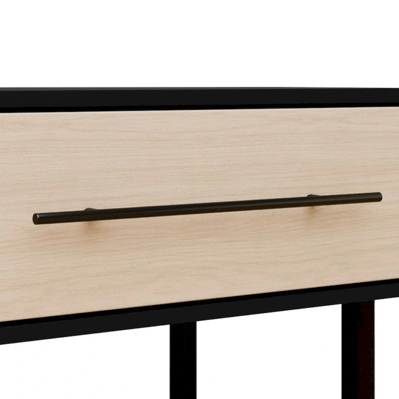Ensemble de chambre à coucher en bois 3 pièces CraftPorch style milieu du siècle