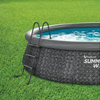 Piscine hors sol Summer Waves Quick Set 4,27 m x 0,91 m avec pompe et échelle