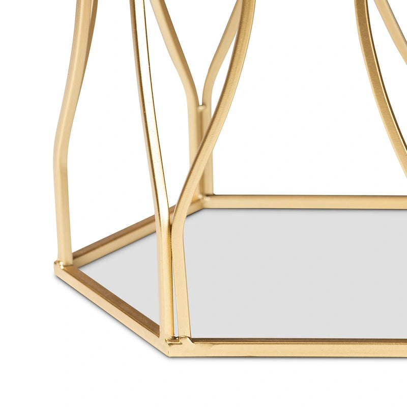 Table d'appoint en métal, moderne et contemporaine, avec plateau en marbre véritable