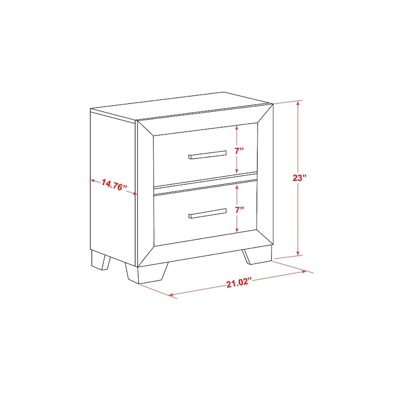 Ensemble de chambre à coucher East West Furniture Pandora en bois, avec cadre de lit queen, finition blanche (option pièces)