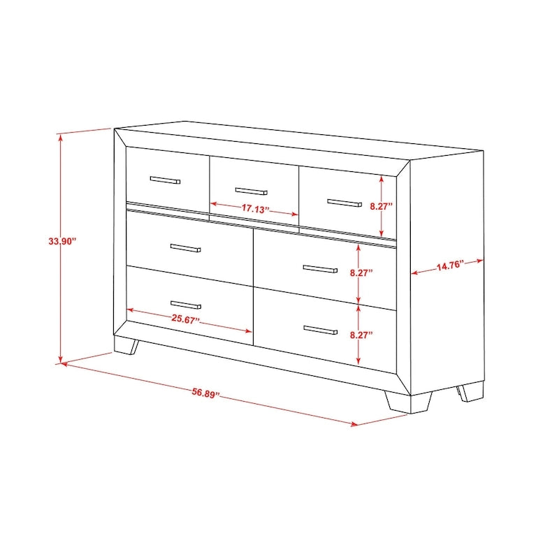 Ensemble de chambre à coucher East West Furniture Pandora en bois, avec cadre de lit queen, finition blanche (option pièces)