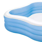Intex 57495EP Piscine familiale Swim Center 90 x 90 x 22 cm, coloris assortis