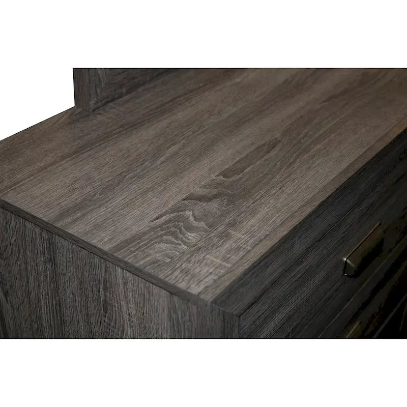 Ensemble de chambre à coucher 6 pièces Anastasia de qualité supérieure
