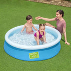 Bestway Fast Set Piscine hors-sol pour enfants 5 x 15 57241E, bleue