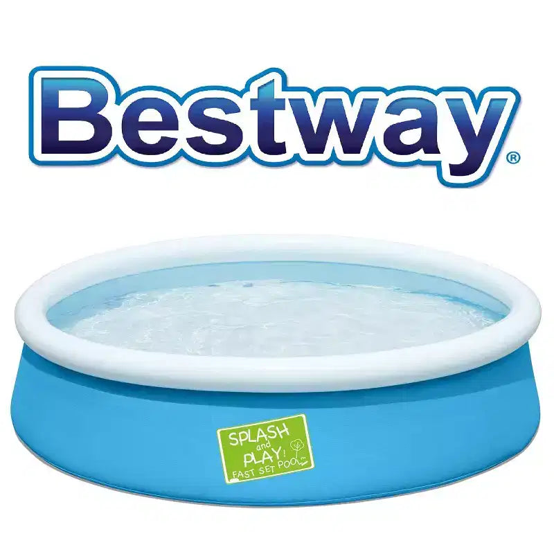Bestway Fast Set Piscine hors-sol pour enfants 5 x 15 57241E, bleue