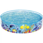 Bestway H2OGO! Piscine en plastique pour enfants Odyssey Fill 'N Fun de 1,83 m x 4,57 m