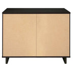 Ensemble commode et table de chevet standard Manhattan Comfort Granville 2 pièces en bois massif moderne