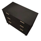 Ensemble commode et table de chevet standard Manhattan Comfort Granville 2 pièces en bois massif moderne
