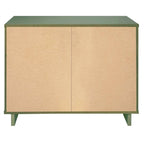 Ensemble commode et table de chevet standard Manhattan Comfort Granville 2 pièces en bois massif moderne