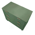 Ensemble commode et table de chevet standard Manhattan Comfort Granville 2 pièces en bois massif moderne