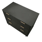Ensemble commode et table de chevet standard Manhattan Comfort Granville 2 pièces en bois massif moderne