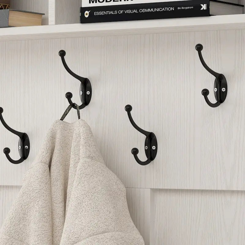 Porte-manteau, banc à chaussures, meuble d'appoint, entrée, salon