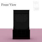 Porte-manteau, banc à chaussures, meuble d'appoint, entrée, salon