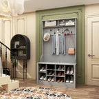Porte-manteau, banc à chaussures, meuble d'appoint, entrée, salon