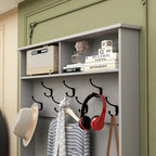 Porte-manteau, banc à chaussures, meuble d'appoint, entrée, salon