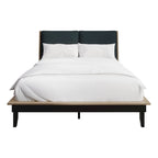 Ensemble de chambre à coucher en bois 4 pièces CraftPorch style milieu du siècle