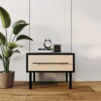 Ensemble de chambre à coucher en bois 4 pièces CraftPorch style milieu du siècle