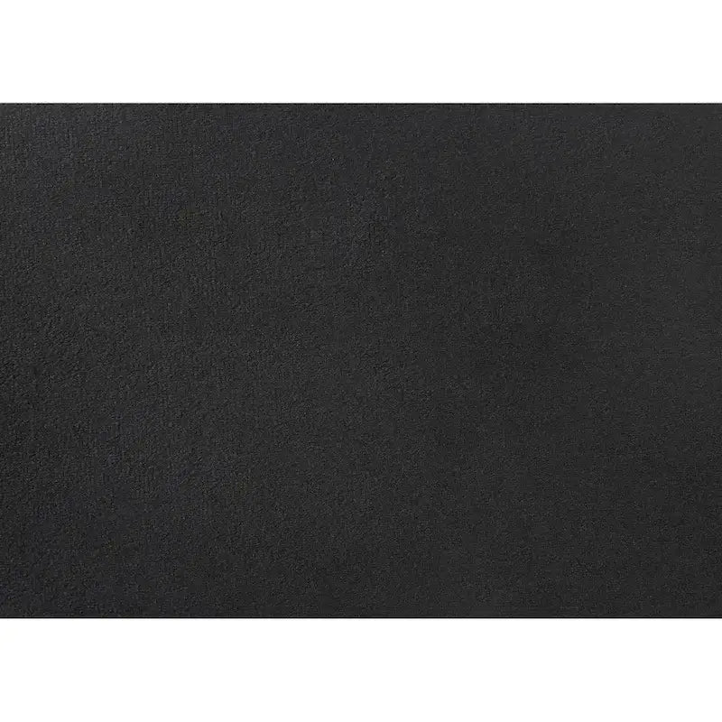Ensemble de chambre à coucher Lexie noir et or 4 pièces à panneaux capitonnés