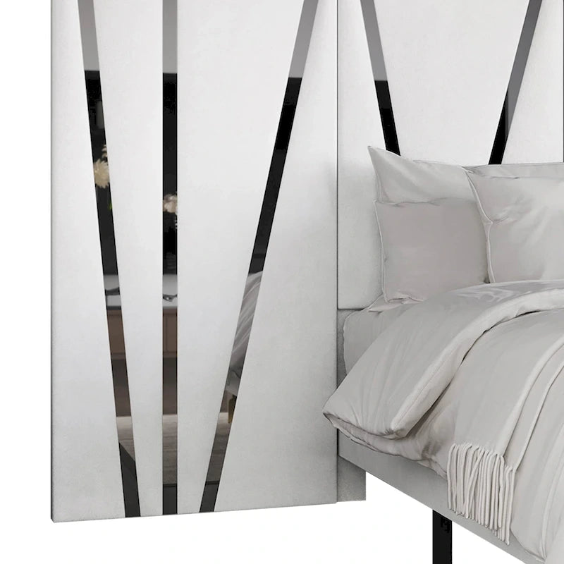 Ensemble de chambre à coucher 4 pièces de luxe contemporain CraftPorch