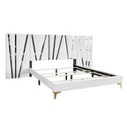 Ensemble de chambre à coucher 4 pièces de luxe contemporain CraftPorch