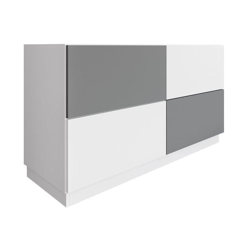 Ensemble de chambre à coucher 4 pièces de luxe contemporain CraftPorch