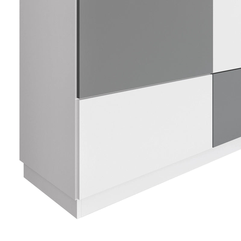 Ensemble de chambre à coucher 4 pièces de luxe contemporain CraftPorch