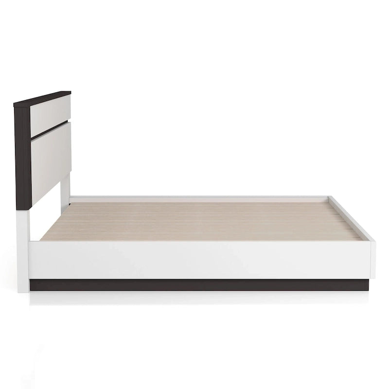 Ensemble de chambre à coucher 3 pièces Conjira en bois blanc moderne (USB) par Furniture of America