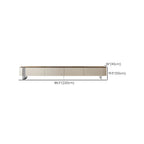 Mobile porta TV lungo 71" in legno bianco moderno con 4 cassetti contenitore