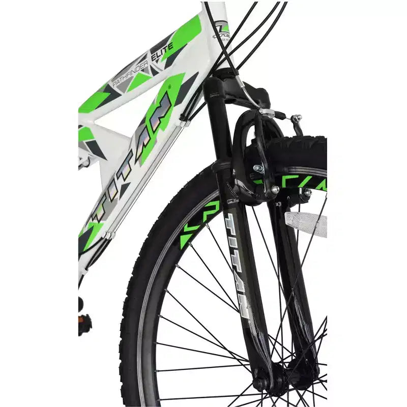 VTT tout-terrain Titan Pathfinder 21 vitesses pour homme avec double suspension