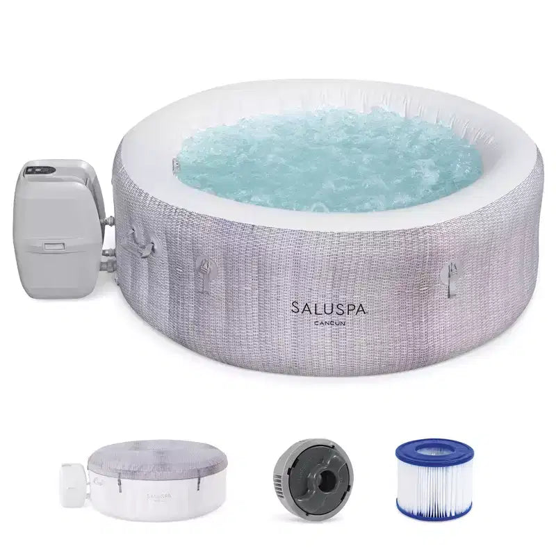Bestway SaluSpa Cancun AirJet Inflatable Hot Tub with 120 Soothing Jets