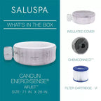 Spa gonflable Bestway SaluSpa Cancun AirJet avec 120 jets apaisants