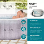 Spa gonflable Bestway SaluSpa Cancun AirJet avec 120 jets apaisants