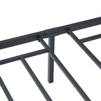 Ensemble lit industriel 3 pièces et tables de chevet carrées modernes Taomika