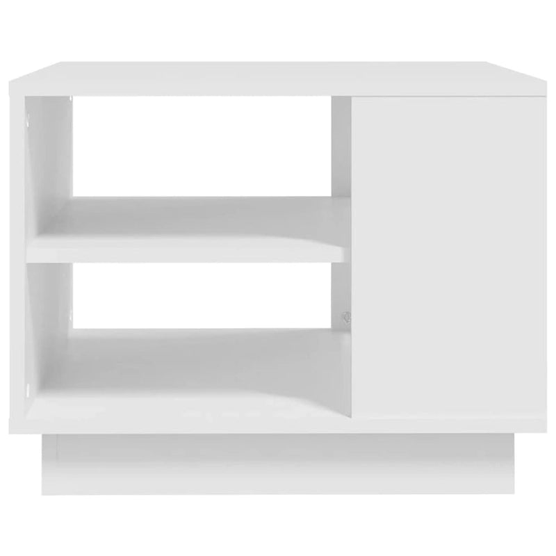 Table basse d'appoint pour salon, en bois usiné – 55 x 55 x 43 cm