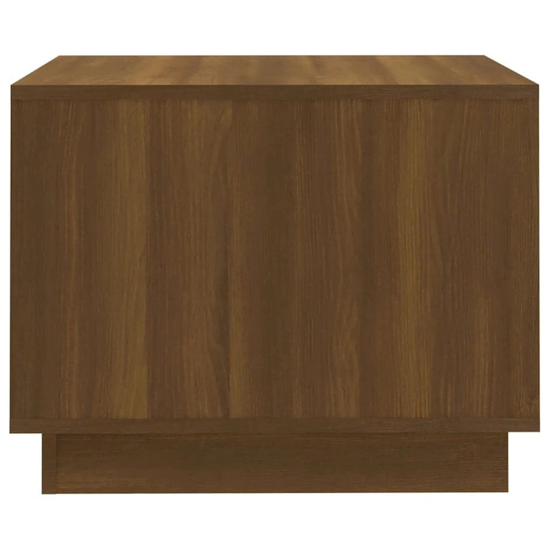Table basse d'appoint pour salon, en bois usiné – 55 x 55 x 43 cm