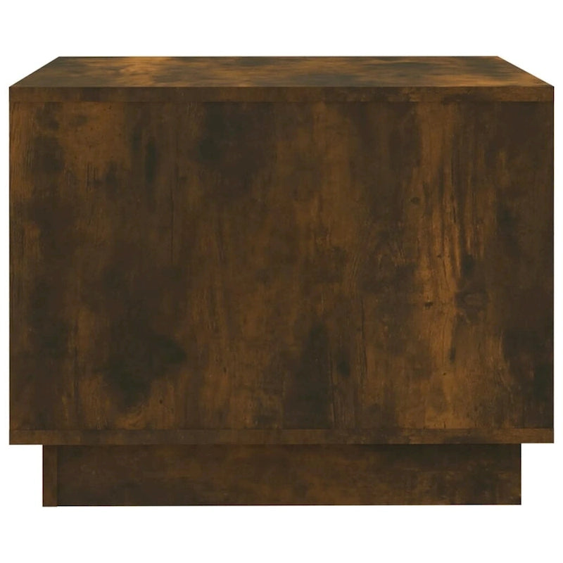 Table basse d'appoint pour salon, en bois usiné – 55 x 55 x 43 cm