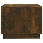 Table basse d'appoint pour salon, en bois usiné – 55 x 55 x 43 cm