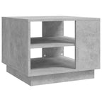 Table basse d'appoint pour salon, en bois usiné – 55 x 55 x 43 cm