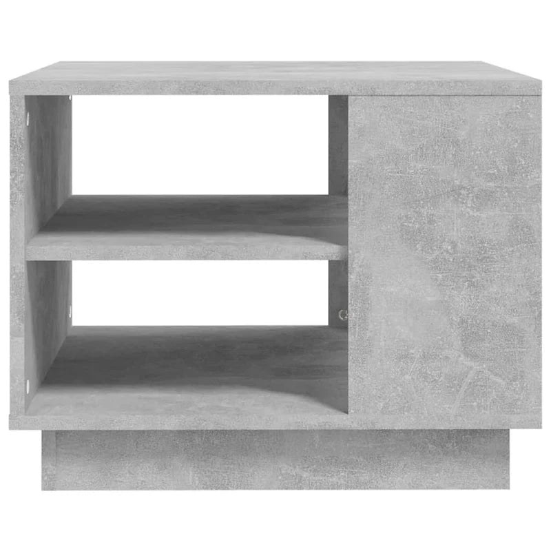 Table basse d'appoint pour salon, en bois usiné – 55 x 55 x 43 cm