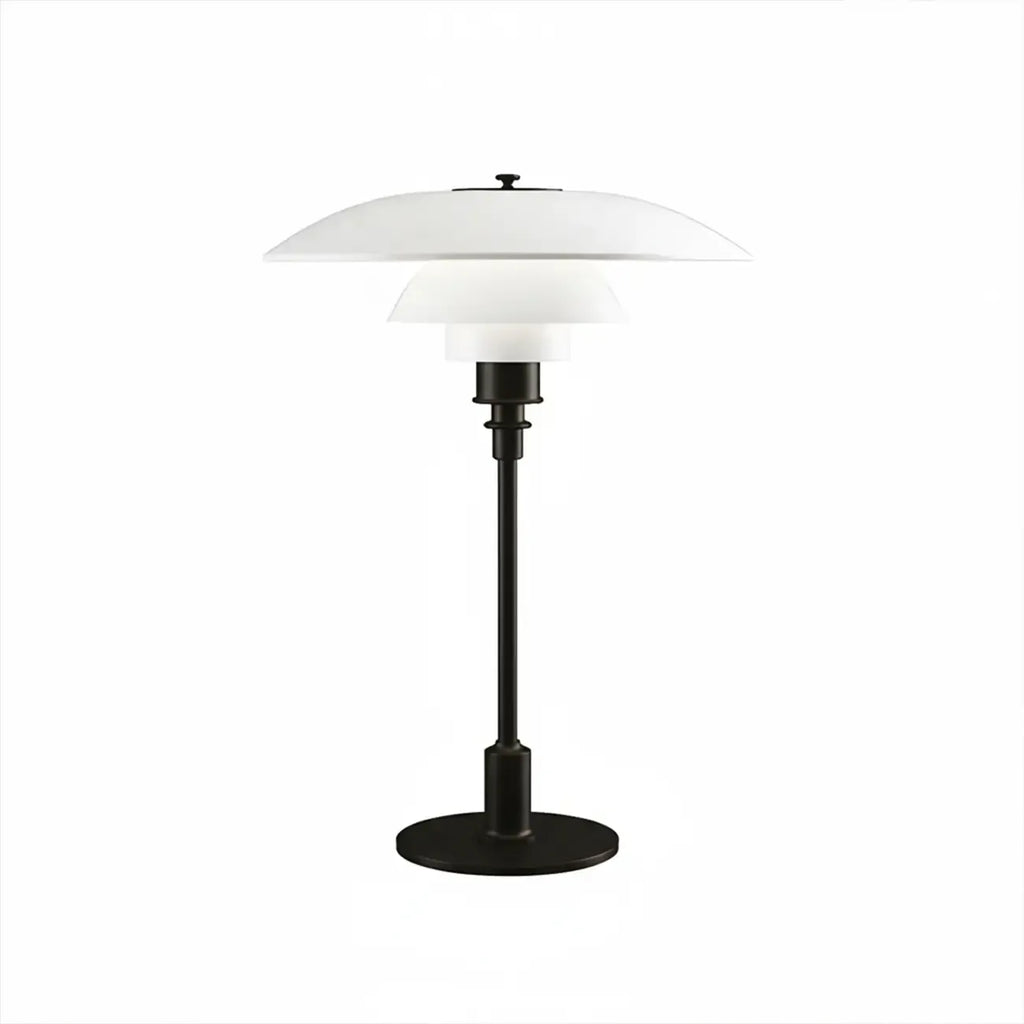 Lampe de table LED à plusieurs niveaux HomeyFad de style post-moderne avec alimentation intégrée
