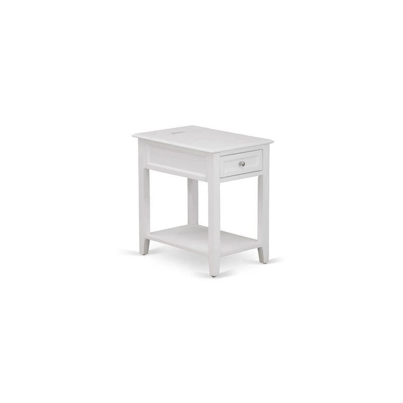 Ensemble de chambre à coucher East West Furniture Platform King Size avec 1 cadre de lit et tables de chevet - Tissu lin beige brume (Options de pièces)