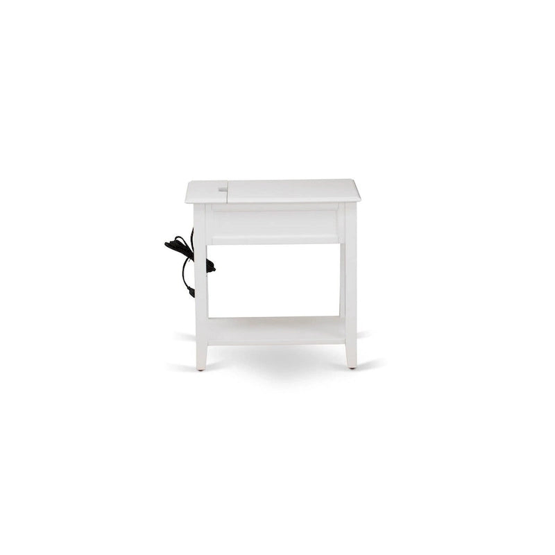Ensemble de chambre à coucher East West Furniture Platform King Size avec 1 cadre de lit et tables de chevet - Tissu lin beige brume (Options de pièces)