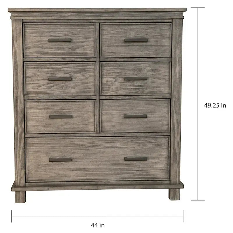 Collection de chambre à coucher Simply Solid Asquith en bois massif, 6 pièces