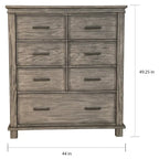 Collection de chambre à coucher Simply Solid Asquith en bois massif, 6 pièces