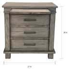 Collection de chambre à coucher Simply Solid Asquith en bois massif, 6 pièces