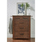 Collection de rangement pour chambre à coucher Simply Solid Shelba en bois massif, 4 pièces