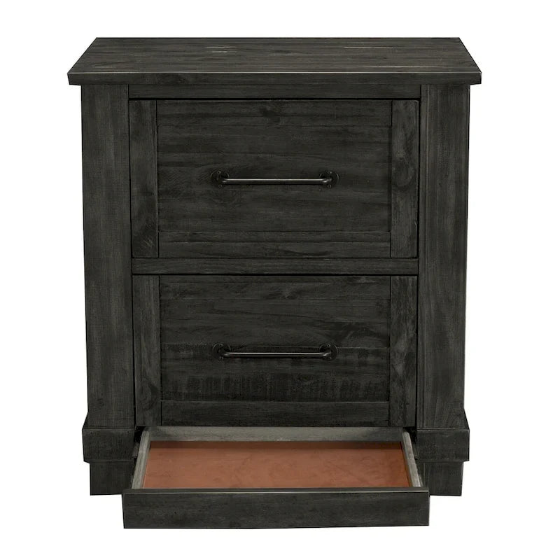 Collection de rangement 5 pièces en bois massif Simply Solid Sharla pour chambre à coucher