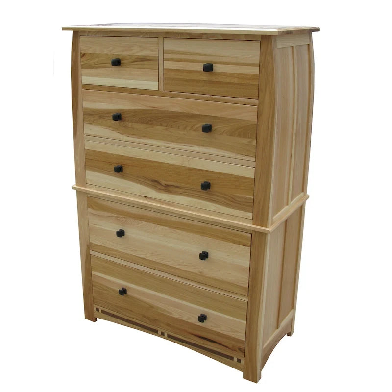 Collection de chambre à coucher Simply Solid Emilian en bois massif, 6 pièces, lit king size
